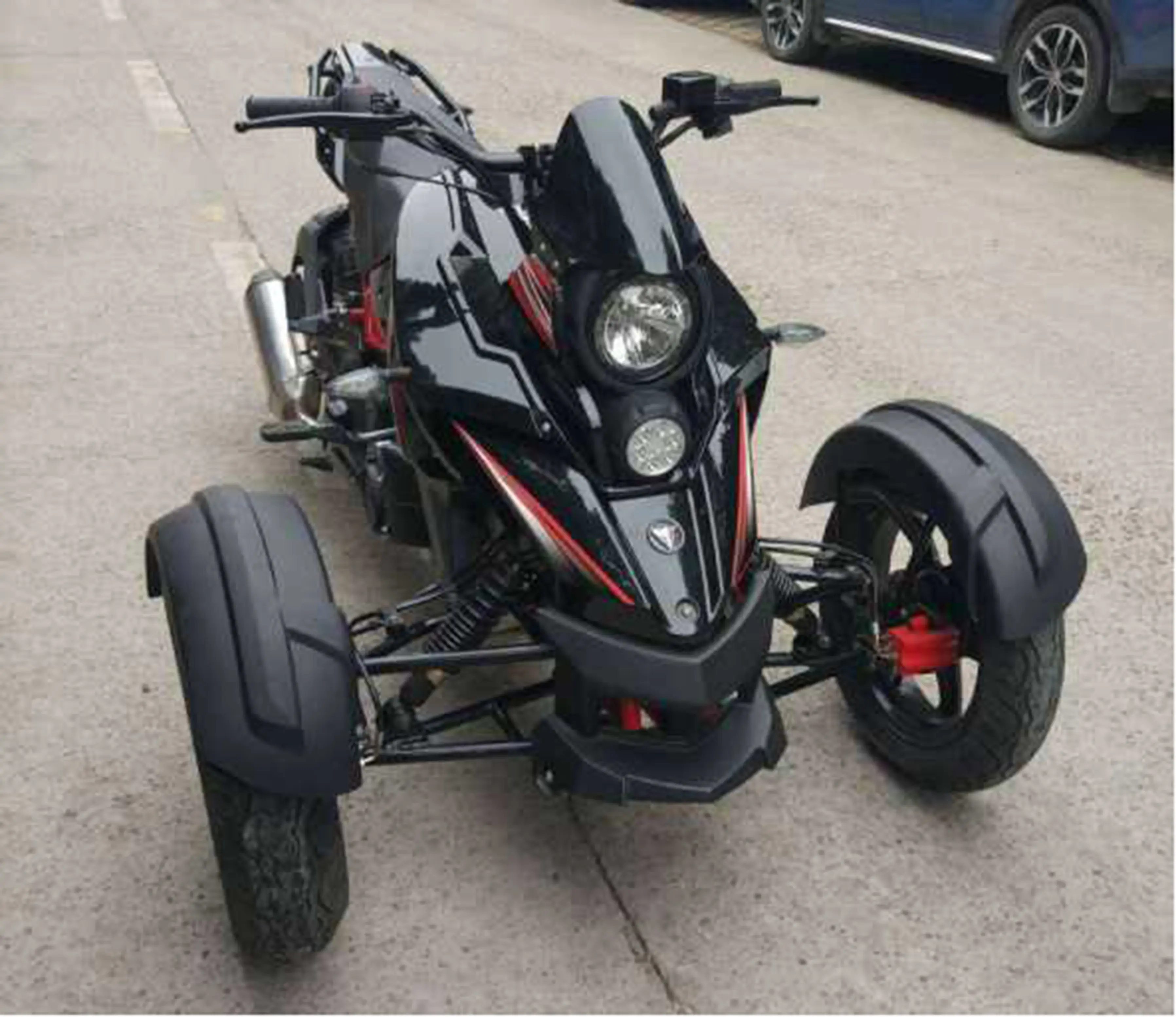 Popularity High quality and high power electric racing tricycle motorcycles adult