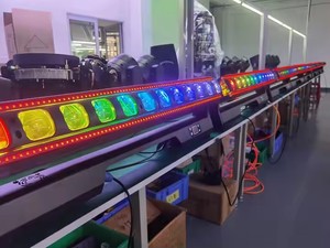 12x40W RGBW 4in1 12*40W DMX Pixel Bar Beam Zoom Wall Wash LED Moving Head Light avec <span class=keywords><strong>Halo</strong></span> Ring - Product Image 5