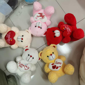 Venta al por Mayor de Osos de Peluche Rojos con Logotipo Personalizado para el Día de San Valentín, Peluches de Felpa, Regalos Suaves para Niñas en el Día de San Valentín - Product Image 4