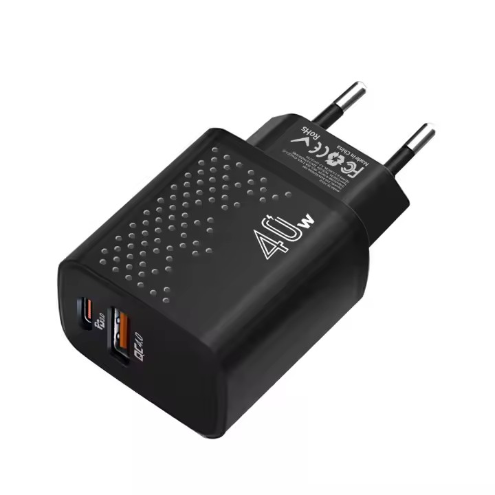 Chargeur noir-eu