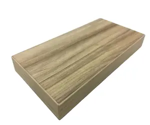 Parota/ Triplay Tzalam MDF hoja de madera contrachapada laminada de melamina de lujo 4x8 muebles de madera contrachapada de abedul báltico