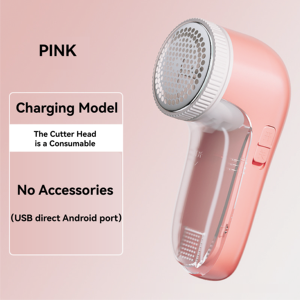 2024 Mini rasoir électrique rechargeable pour tissu sans fil avec accessoire de brosse pour animaux de compagnie et vêtements - Product Image 6