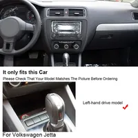 Station d'accueil Vtear avec chargeur sans fil, allume-cigare, pièces de décoration intérieure, accessoires auto pour Volkswagen Jetta MK6 2012-2014