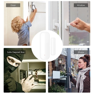 Alexa Tuya WiFi kablosuz güvenlik penceresi sensör ve kapı dedektörü Alexa ve <span class=keywords><strong>Google</strong></span> ev akıllı ev otomasyonu için uyumlu - Product Image 6