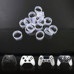 10 cái/bộ rõ ràng phím điều khiển bảo vệ Silicone đàn hồi vòng bảo vệ cho sàn hơi nước ps5 PS4 <span class=keywords><strong>Xbox</strong></span> chuyển đổi Pro Trò chơi điều khiển - Product Image 4