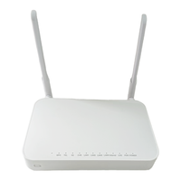 CM112Z XPON ONU FTTH Terminal Jaringan Optik 1GE 3FE TEL 2USB 2.4G 5G WIFI Router Dual Band GPON EPON ONT 2*5dbi Antena