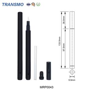 Emballage cylindrique personnalisé avec logo pour crayon et stylo à sourcils, avec capuchon à vis, vente en gros - Product Image 2