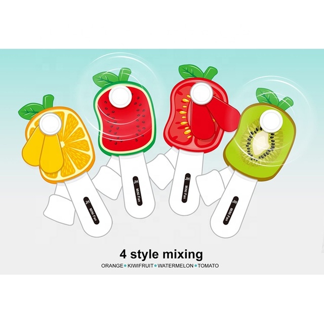 Summer Toy Fruit Mini Portable Fan Small Hand Fans for Kids