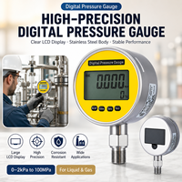 Manomètre numérique de précision anti-vibrations Xinsu, testeur de calibration intelligent, haute précision 0-2KPA~100MPA, usage industriel DY-600