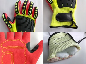 Yulan M103B TPR нефтяные месторождения, противоударные рабочие перчатки - Product Image 2