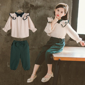 Conjunto de <span class=keywords><strong>ropa</strong></span> para niñas de 6 a 14 años, set de <span class=keywords><strong>ropa</strong></span> de diseño para bebés de 6 a 14 años - Product Image 4
