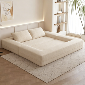 Sofá Cama Modular 2 en 1 Convertible de Alta Calidad, Moderno y en Oferta, para Sala de Estar, Dormitorio y Apartamento - Product Image 2