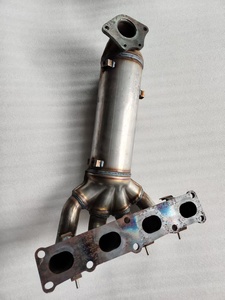 Collecteur catalytique d'échappement de voiture, catalyseur frontal à trois voies, 2015-2019 <span class=keywords><strong>Fiat</strong></span> 500 / 500X 1.4L - Product Image 4