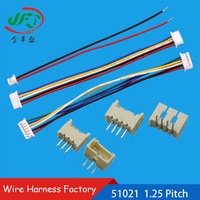 Molex Picoblade 8 Pin 1.25 Mm Pria Wanita, Konektor 510210200 Pin Kawat Harness 2 Pin