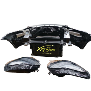 Arnés de Rejilla de Parachoques Delantero Usado, Faros Delanteros, Capó, Rejilla de Radar con Recortes de Luz Antiniebla, Modelo <span class=keywords><strong>Tesla</strong></span> 3, Original - Product Image 6