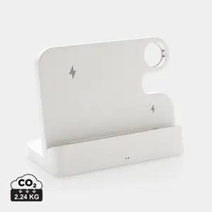 Caricabatterie doppio da 15W, gadget sostenibili - Product Image 1