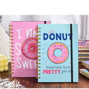 Vente en gros Cartoon Anime Kawaii School Student Feuilles Mobiles Spirale Reliure Papier Livre Cahier Journal Carnets de Notes - Product Image 2