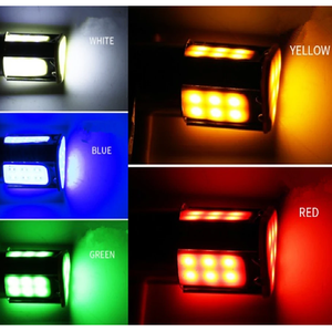 슈퍼 밝은 다채로운 COB LED 단일 두 접촉 자동차 Led 방향 지시등 램프 1156 자동 빨강 녹색 백색 다이오드 브레이크 램프 DC 12V - Product Image 6