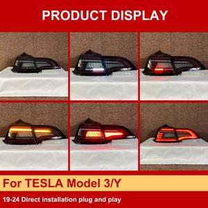 Accessori Auto <span class=keywords><strong>J</strong></span> ONE, Luci Posteriori per TESLA Model3/<span class=keywords><strong>Y</strong></span> 2019-2024, Fari Posteriori per Tesla Model <span class=keywords><strong>Y</strong></span> - Product Image 2