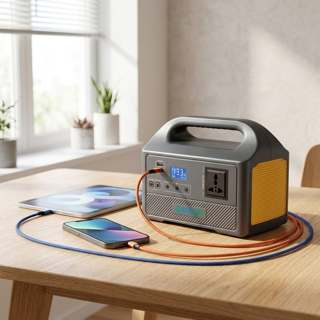 150W Portable Power Station 76.8Wh Battery Backup Mini Generator for Camping Hiking Fishing