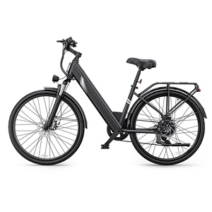 <b>Electric</b> City Bike 36V Lithium Battery Rear <b>Hub</b> Motor Aluminum Alloy Frame 26 Inch Urban Commuter <b>Electric</b> Bicycle - Product Image 2