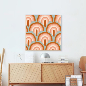 Pintura en lienzo de alas doradas de estilo nórdico para decoración de sala de estar, carteles de arte e impresiones, imagen escandinava - Product Image 3