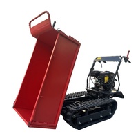 Günstiger Hydraulischer Mini-Dumper Mini-Raupendumper Diesel zum Verkauf