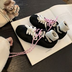 Nouvelle Collection Femme 2026 : Chaussures de Sport Décontractées Agande à Bout Carré Mat, Bicolores, Rétro, en Cuir Véritable, Plates et Confortables - Product Image 2