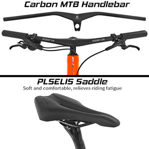 BXT 2025 Nueva Bicicleta de Montaña de Fibra de Carbono de 29 Pulgadas CUES U6000 11 Velocidades con Frenos de Disco, Horquilla <span class=keywords><strong>ROCKSHOX</strong></span> de 29 Pulgadas, Bicicleta MTB Rígida T47 - Product Image 3