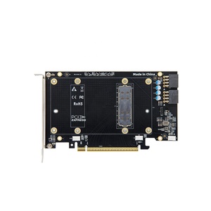 Carte adaptateur V100 16 Go GPU SXM2 vers PCIe, carte accélérateur, connecteur, calcul IA, apprentissage profond, carte d'extension fonctionnelle, dissipateur thermique - Product Image 4