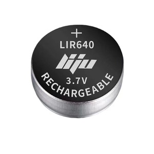 Nhà Máy lir640 <span class=keywords><strong>Lithium</strong></span> di động nút pin cho TWS Tai nghe 3.7V <span class=keywords><strong>lithium</strong></span> có thể sạc lại lir640 lir940 lir1040 lir1240 lir1254 - Product Image 1