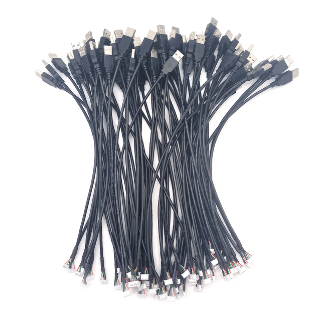 Personalized Wholesale Price Usb to Jst Cable UL2725 Jst Ph2.0 5pin to Usb Cable