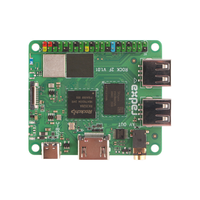 GGDX Radxa ROCK 2F RK3528A Processeur 4 cœurs, GPU, et sortie 4K, stockage flexible, emplacement pour carte EMMC intégré, multimédia ARM