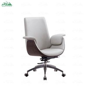 Silla de Trabajo Giratoria Wayon Moderna con Base de Pedestal Resistente, de Cuero Sintético, con Función de Refrigeración, Asiento Ergonómico y Elegante - Product Image 2