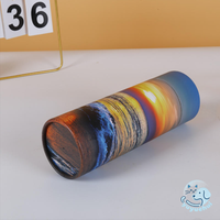 Urne funéraire biodégradable et écologique en papier pour animaux de compagnie, urne commémorative soluble dans l'eau pour chats et chiens, souvenir funéraire pour animaux.