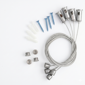 Kit de suspension pour panneaux insonorisants, système de suspension <span class=keywords><strong>acoustique</strong></span> pour <span class=keywords><strong>plafond</strong></span> en laine de verre ignifuge, accessoires pour <span class=keywords><strong>plafond</strong></span> <span class=keywords><strong>acoustique</strong></span> - Product Image 5