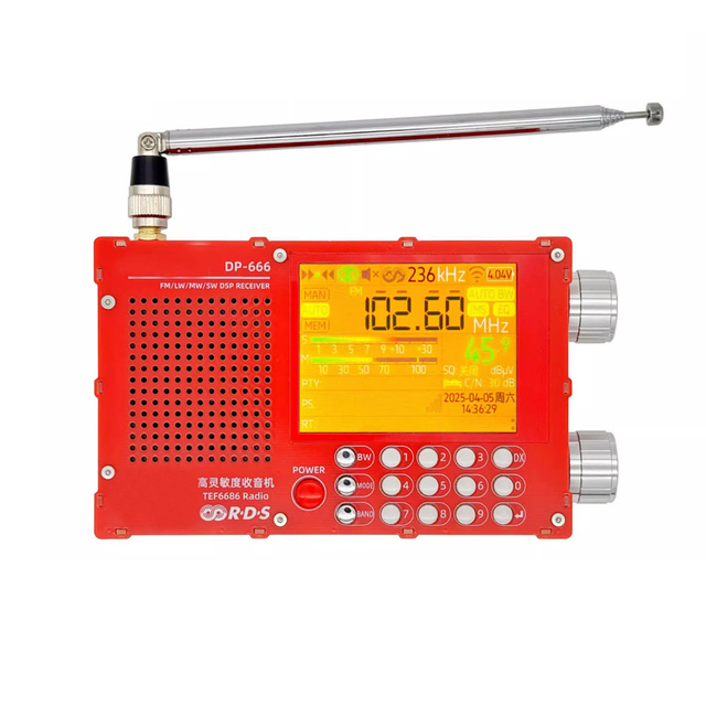 TEF6686 DSP Radio DP-666 High-sensitivity Full-band FM AM Frequency Modulation Shortwave