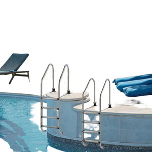 Hồ bơi phụ kiện bán buôn hồ bơi thang 2/3/4/5 bước Chất lượng cao bằng thép không gỉ 304 hoặc 316 hồ bơi thang - Product Image 6