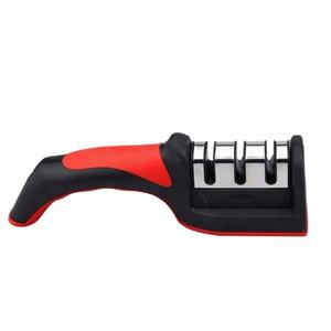 Aiguiseurs de couteaux multi-grains en acier au carbone CASAMAX WL AT-9971 – Outils de cuisine portables durables, faits à la main, écologiques et de qualité supérieure - Product Image 1