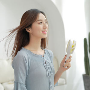 Ventilateur personnel portatif USB rechargeable à oscillation automatique, <span class=keywords><strong>3</strong></span> vitesses, mini-refroidisseur d'air portable pour la maison, mini-ventilateur de refroidissement d'été - Product Image 5