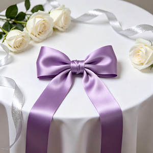 Noeuds en satin prêts à l'emploi de couleurs assorties pour la décoration de mariage, fête d'anniversaire, boîte cadeau, arrangement floral, bouteille de vin - Product Image 2
