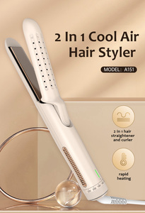 Lisseur et <span class=keywords><strong>boucleur</strong></span> de <span class=keywords><strong>cheveux</strong></span> à flux d'air avec de bonnes performances - Product Image 2