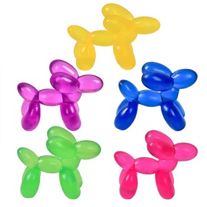 Squishy chien ballon en TPR, jouet sensoriel anti-stress à presser, multicolore, nouveauté pour la maison - Product Image 3