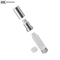 Flacon pulvérisateur sans air de qualité médicale 15ml 18ml 20ml 30ml, flacon pompe anti-fuite à brume fine pour soins de la peau et soins post-traitement