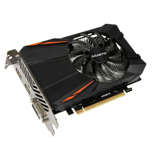 การ์ดจอ GIGABYTE <span class=keywords><strong>NVIDIA</strong></span> <span class=keywords><strong>GeForce</strong></span> <span class=keywords><strong>GTX</strong></span> <span class=keywords><strong>1050</strong></span> D5 2G พร้อมหน่วยความจำ GDDR5 128 บิต รองรับการแสดงผลสูงสุด 8K (GV-N1050D5-2G) - Product Image 2