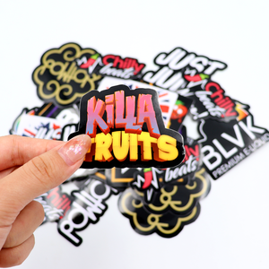 Etiqueta engomada de la letra Adhesivo fuerte personalizado Mate Kawaii Clear Uv Die Cut Sticker Impresión Vinilo Pegatinas personalizadas - Product Image 4