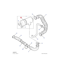 Filtre à air de haute qualité pour systèmes de moteur automobile ESR2623 ESR2747 ESR2102 pour Land Rover Defender 90 110 130 300Tdi