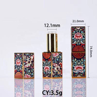 Grosir tabung lipstik plastik cap panas kosong untuk penggunaan kosmetik untuk Lip Gloss dan penanganan lipstik permukaan