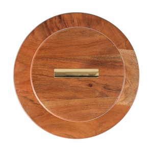 ชั้นวางขนมสองชั้นทำจากไม้กระถินเทศแท้ สำหรับวางเค้ก คัพเค้ก ใช้ได้ทั้งบนเคาน์เตอร์ครัวและโต๊ะจัดเลี้ยง - Product Image 4