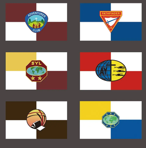 Bandiera Personalizzata del Club degli Avventurieri 3x5ft, Banner SYL per Bambini, Bandiera in Poliestere Pathfinder, Striscioni <span class=keywords><strong>AY</strong></span> - Product Image 3